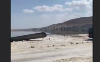 伊朗中程导弹残骸掉落死海，以军打捞“伊玛德”