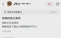 上海女律师自曝靠擦边月入两万 被举报后否认称是开玩笑