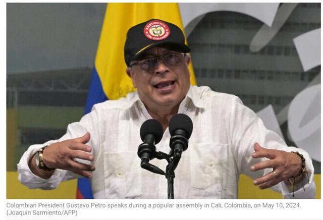 哥伦比亚总统呼吁国际刑事法院逮捕以色列总理 冲突升级
