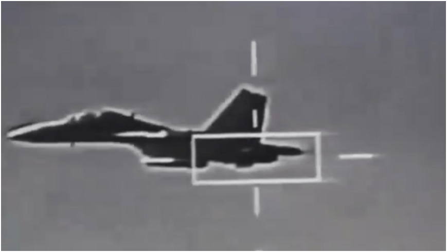揭秘台军F-16V监视解放军歼-16和轰-6真相！