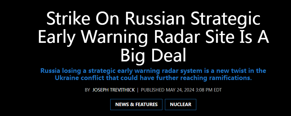 俄战略预警雷达遭袭引多方焦虑 乌军 俄军 俄罗斯 弹道导弹 雷达系统 第2张