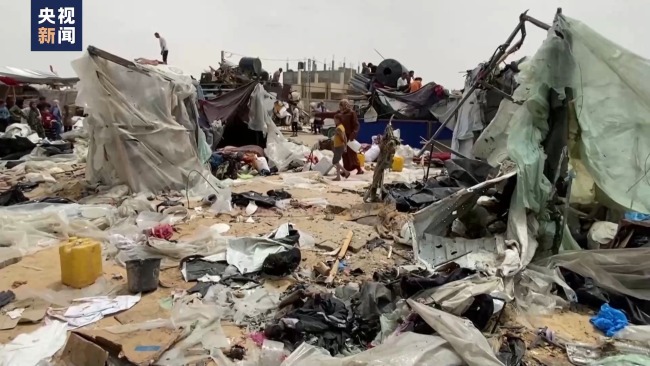 拉法又一难民营地遭袭 幸存者：家人惨遭伤害 第6张