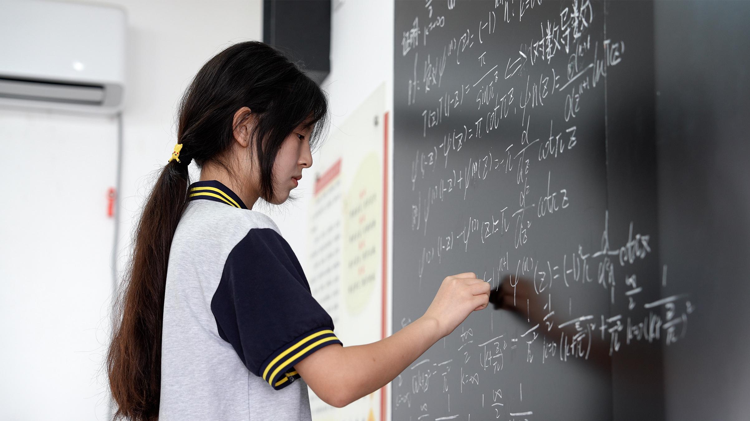 爆冷杀入“阿里全球数学竞赛”的中专女生：梦想就是考大学 第1张