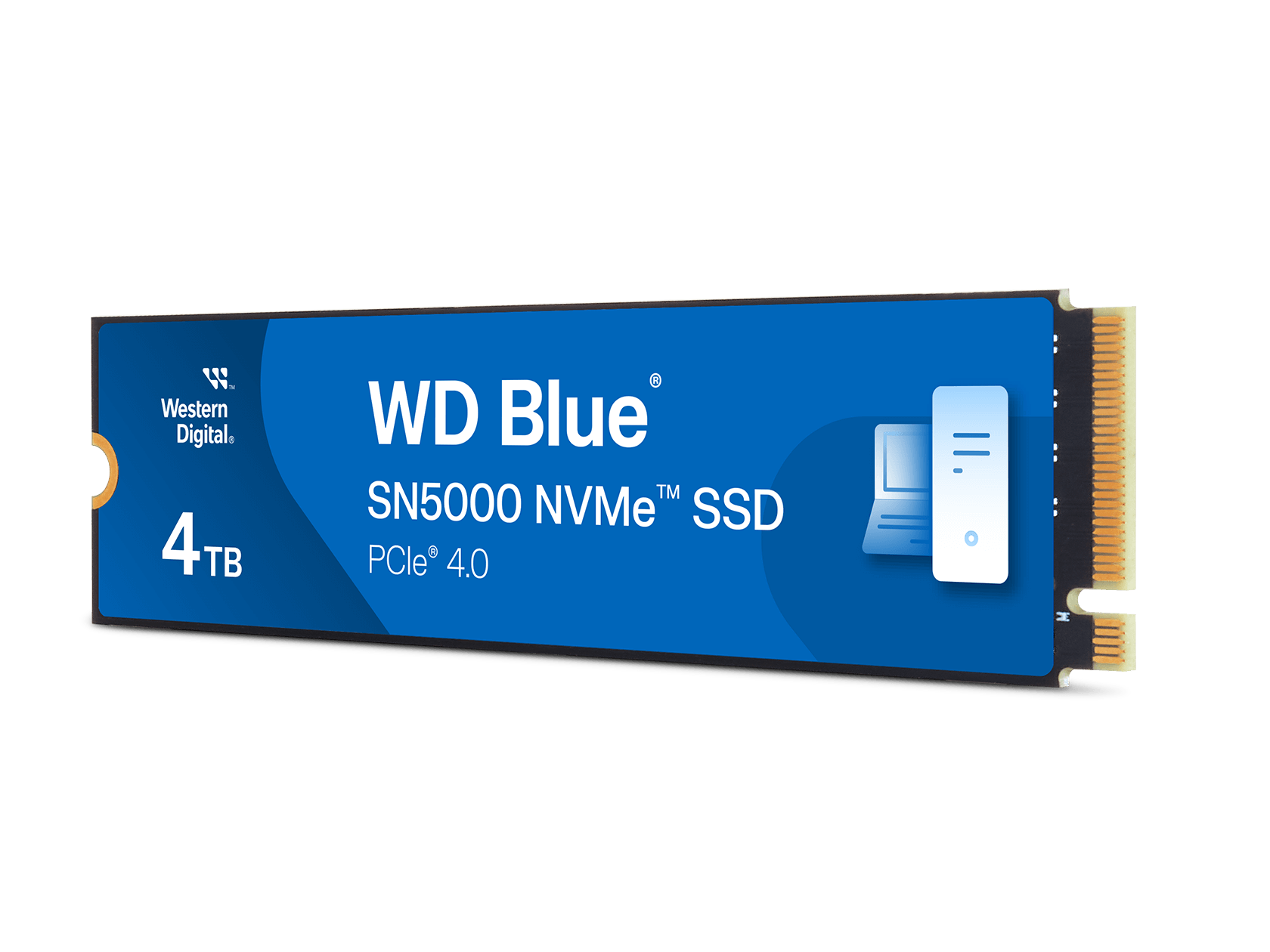 4TB 版搭载 QLC，西部数据 WD Blue SN5000 固态硬盘上线官网 第1张