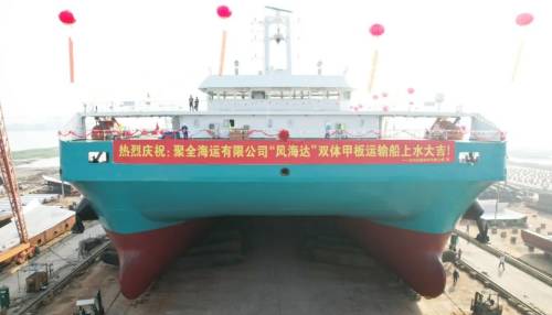 原创中国独一份能否设计超大型屋型拖驳船？