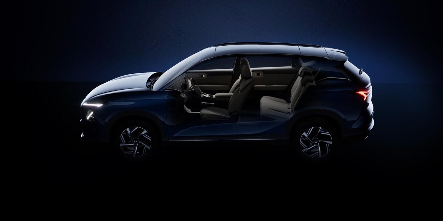 五菱首款新能源双动力 SUV：星光 S 内饰官图公布，8 月上市 第6张