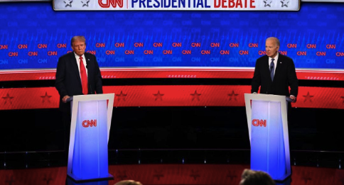 首场美总统选举辩论：拜登特朗普激烈交锋