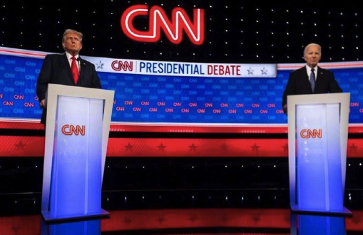 ### 拜特辩论让选民左右为难：美国大选的两难抉择**